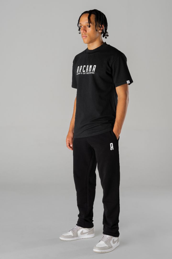 Men's Designer Jogging | Icon Joggers Black | Arcana Imperii