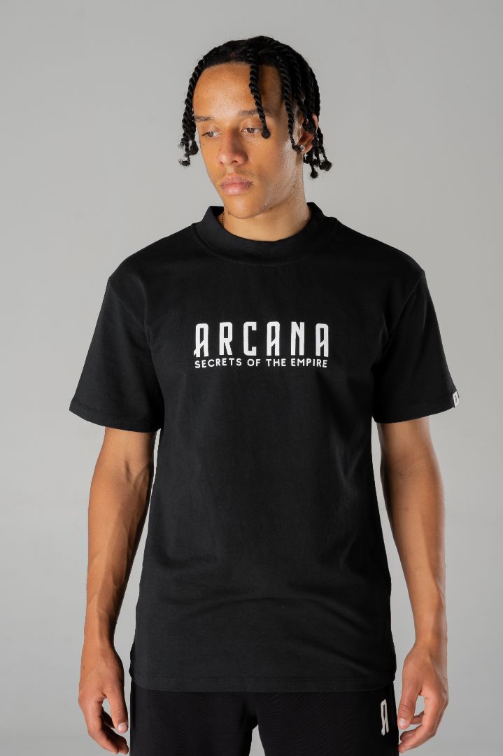 HG Signature Black Tee Shirt | Black Signature Tee | Arcana Imperii