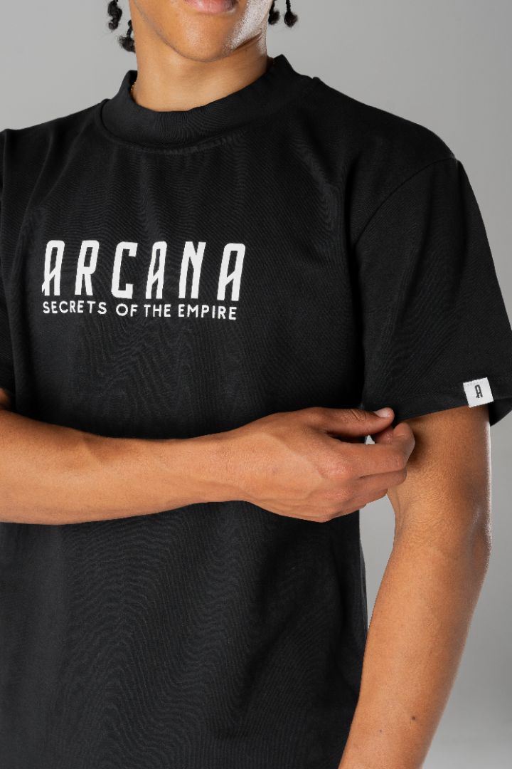 HG Signature Black Tee Shirt | Black Signature Tee | Arcana Imperii